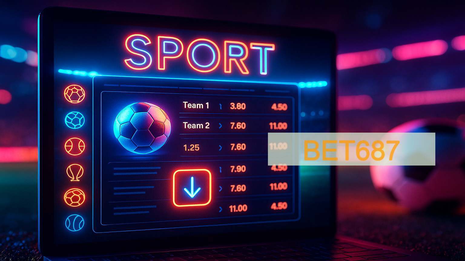 Variedade de Esportes